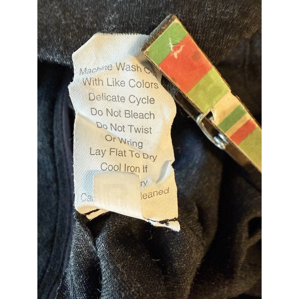 CAbi Miranda Ponte Knit Pencil Skirt Sz 12 Charcoal Heather Gray Bossy Career